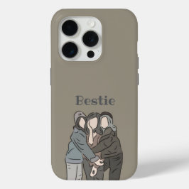 Iphone 15 regalo pro Funda para Bestie