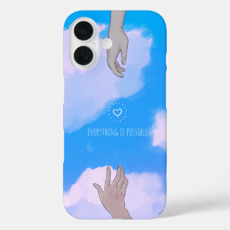 iPhone 16 Alcance de Esperanza – Funda de Diseño de Mano Ins