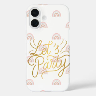 iPhone 16 Boho Neutral Elegante Funda de Teléfono vamos a