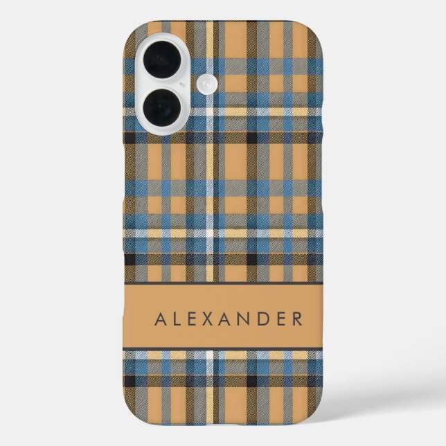 iPhone 16 Elegante Funda retro controlado (Reverso )