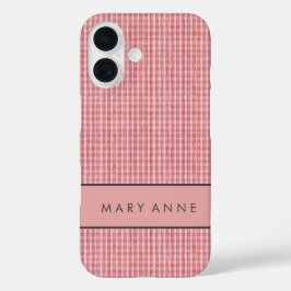 iPhone 16 Elegante Funda retro controlado