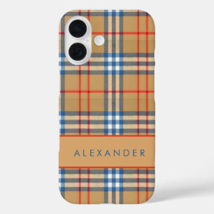 iPhone 16 Elegante Funda retro controlado