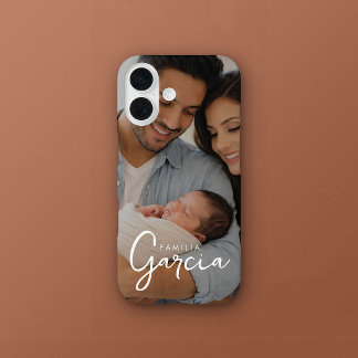 iPhone 16 FAMILIA GARCIA personaliza tu funda con tu bebé