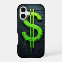 Fondo de signo de dólar con grafiti – funda para t