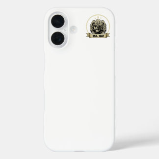 iPhone 16 Funda de estilo retro minimalista con tablero de a
