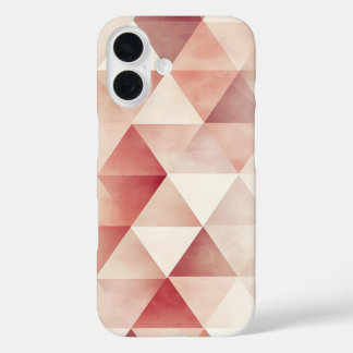 iPhone 16 Funda de geometría de Rubor