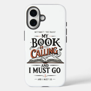 iPhone 16 Funda de llamadas de libros