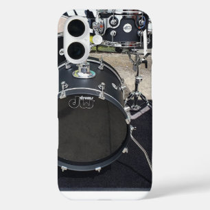 iPhone 16 Funda de móvil negra elegante