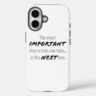 iPhone 16 Funda de pasos más importante