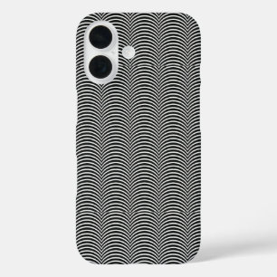 iPhone 16 Funda de patrón de onda de mesmerización - Funda p