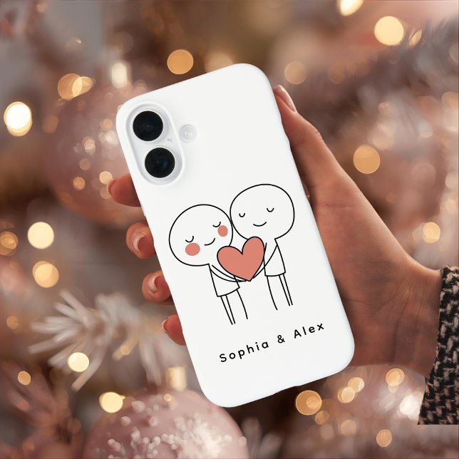 iPhone 16 Funda de teléfono a juego para parejas personaliza (Subido por el creador)