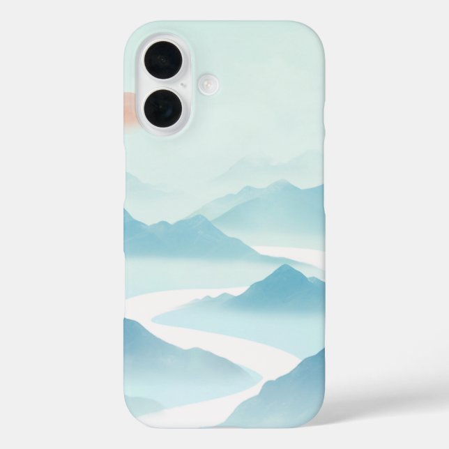 iPhone 16 Funda de teléfono audaz estética pastel | vibracio (Reverso )