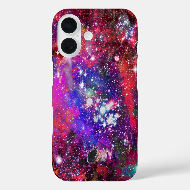 iPhone 16 Funda de teléfono Brilliance Star Field (Reverso )