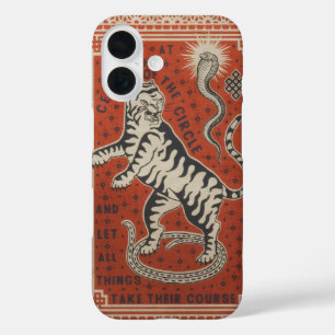 iPhone 16 Funda de teléfono con arte simbólico místico de ti