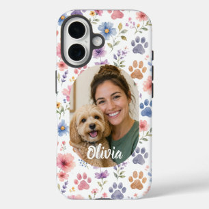iPhone 16 Funda de teléfono con foto de mascota personalizad