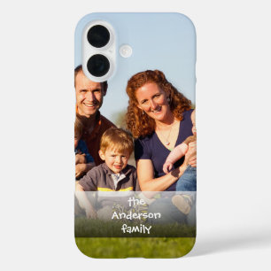 iPhone 16 Funda de teléfono con foto personalizada