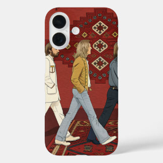 iPhone 16 Funda de teléfono con ilustración de estilo de cam