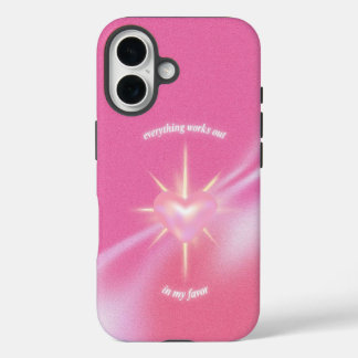iPhone 16 Funda de teléfono con manifestación