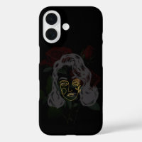Funda de teléfono con máscara 