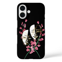 Funda de teléfono con máscara 