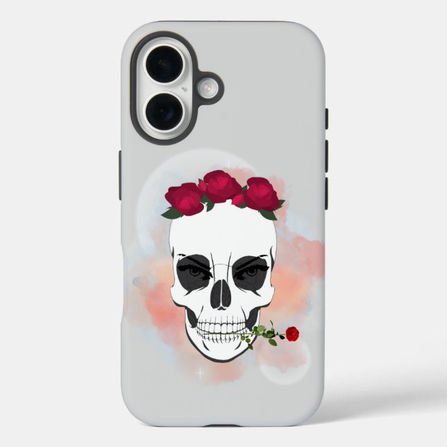 iPhone 16 Funda de teléfono con máscara (Reverso )