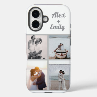 iPhone 16 Funda de teléfono con nombre personalizado y colla