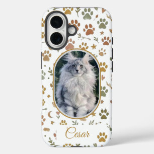 iPhone 16 Funda de teléfono conmemorativa para mascotas con