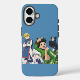 iPhone 16 Funda de teléfono de anime de silicona Hunter X Hu
