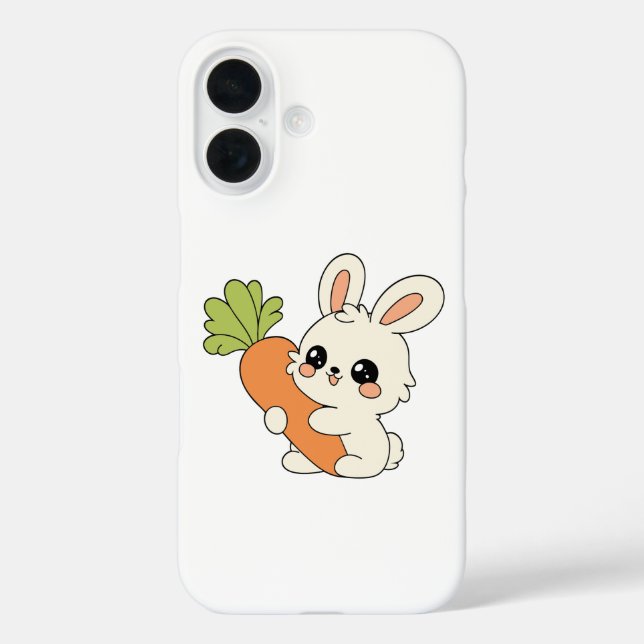 iPhone 16 Funda de teléfono de conejito lindo (Reverso )