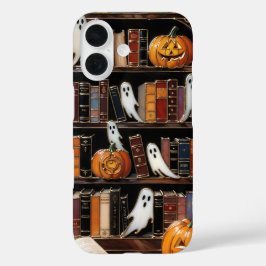 iPhone 16 Funda de teléfono de estantería de Halloween Fanta