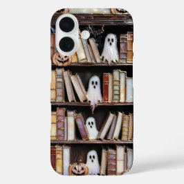 iPhone 16 Funda de teléfono de estantería de Halloween Fanta