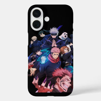 iPhone 16 Funda de teléfono de personajes icónicos de Jujuts