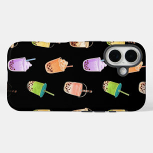 iPhone 16 Funda de teléfono de té de leche Boba linda