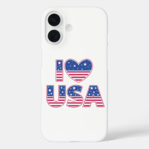 iPhone 16 Funda de teléfono estética Bold Sans Serif