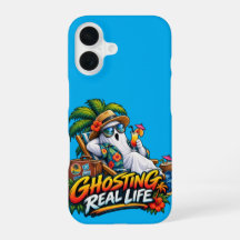 Funda de teléfono fantasma divertida para el veran