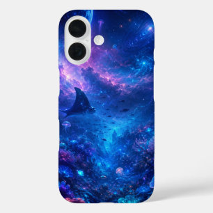 iPhone 16 Funda de teléfono Galaxy Océano Cósmico