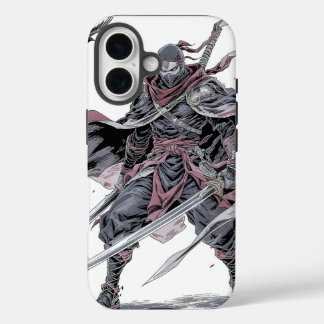 iPhone 16 Funda de teléfono Ninja Carmesí
