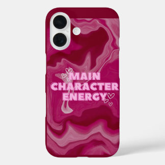 iPhone 16 Funda de teléfono para chica energética