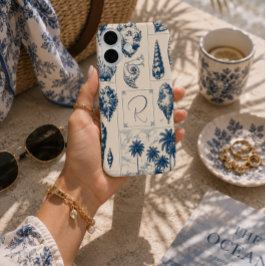 iPhone 16 Funda de teléfono personalizada de conchas marinas