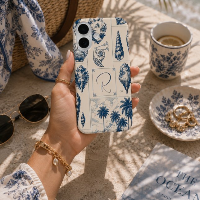 iPhone 16 Funda de teléfono personalizada de conchas marinas (Subido por el creador)
