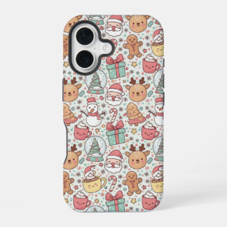 iPhone 16 Funda de teléfono resistente para Navidad —Diseño