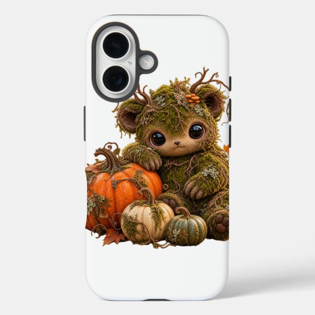 iPhone 16 Funda de teléfono Sprite de Bosque de Musgo (Reverso )
