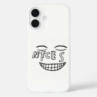 iPhone 16 Funda del logotipo de NICES