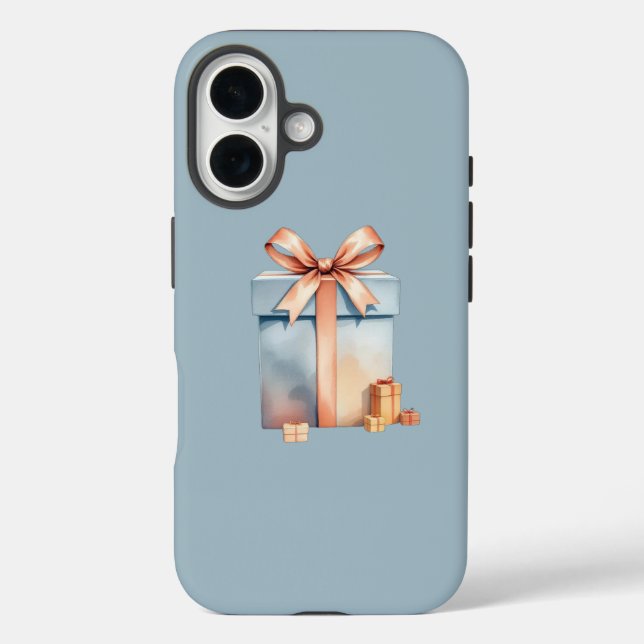iPhone 16 Funda duro - Elegante diseño de caja de  (Reverso )