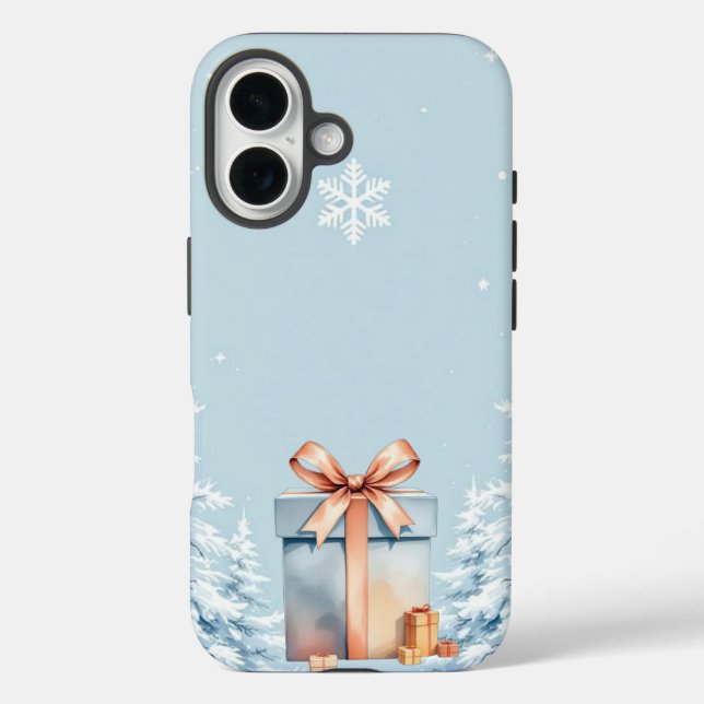 iPhone 16 Funda duro - Elegante diseño de caja de  (Reverso )