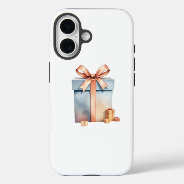 iPhone 16 Funda duro - Elegante diseño de caja de  (Reverso )