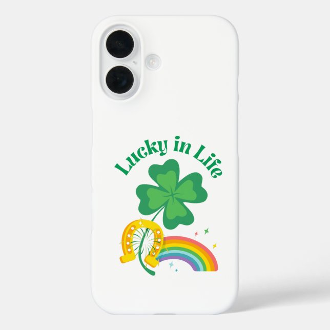 iPhone 16 Funda especial para iPhone16 en St Patricks Day (Reverso )