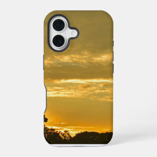 iPhone 16 funda para móvil puesta de sol - Tonos Amarillos d
