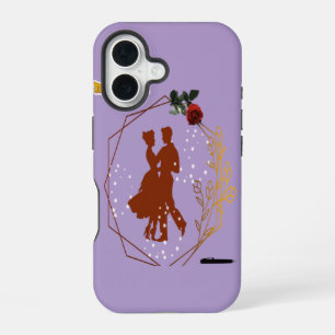 iPhone 16 Funda para pareja bailando momentos nuestros