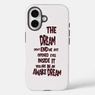 iPhone 16 Funda para teléfono Awake Dream